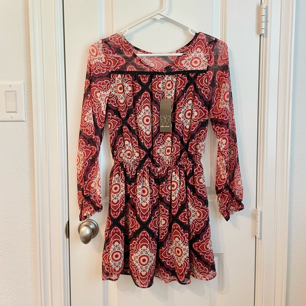 NWT Ella Moss Mini Dress